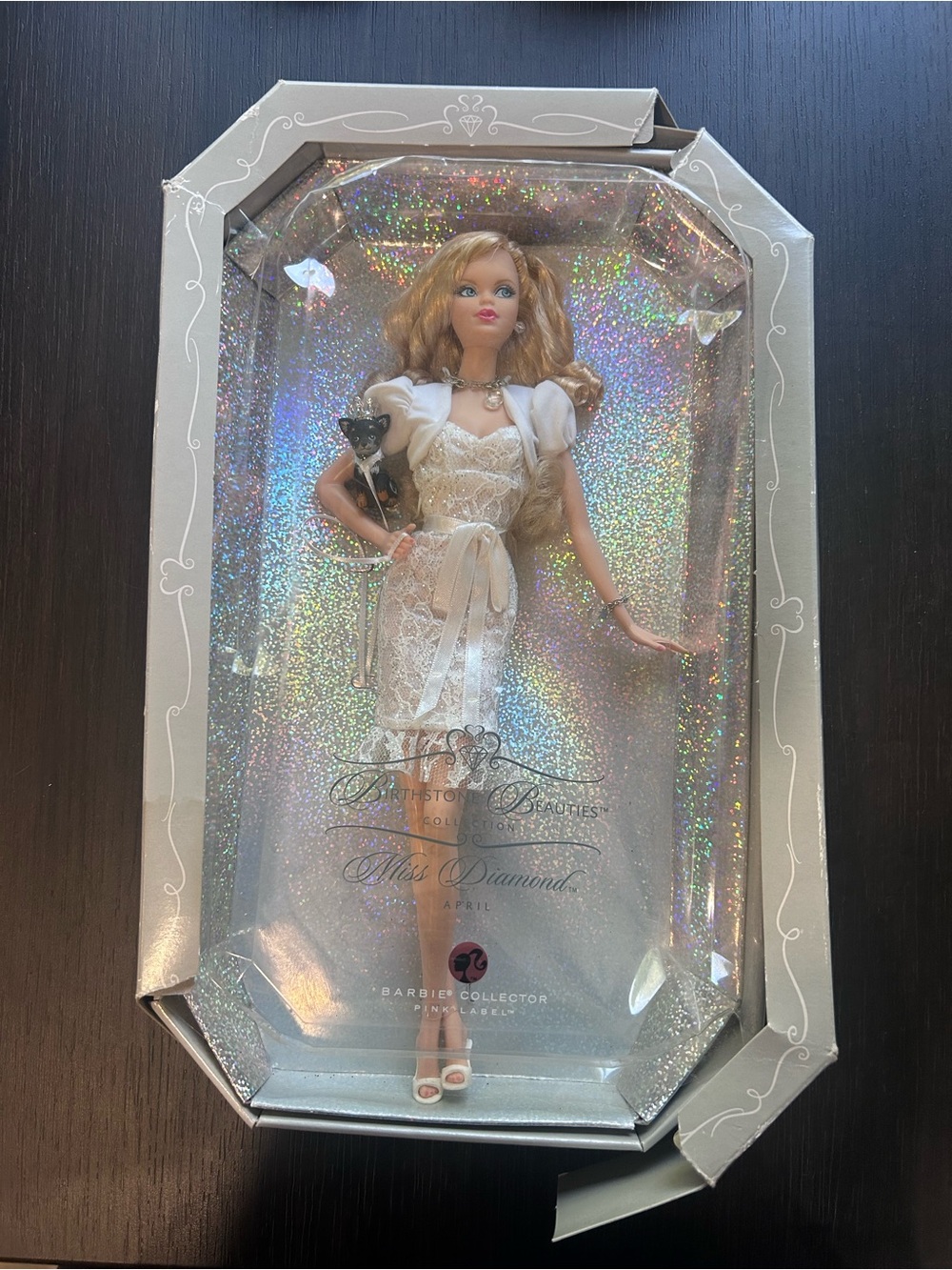 Barbie Birthstone Beauties Collection Miss Diamond Pink Label NRFB